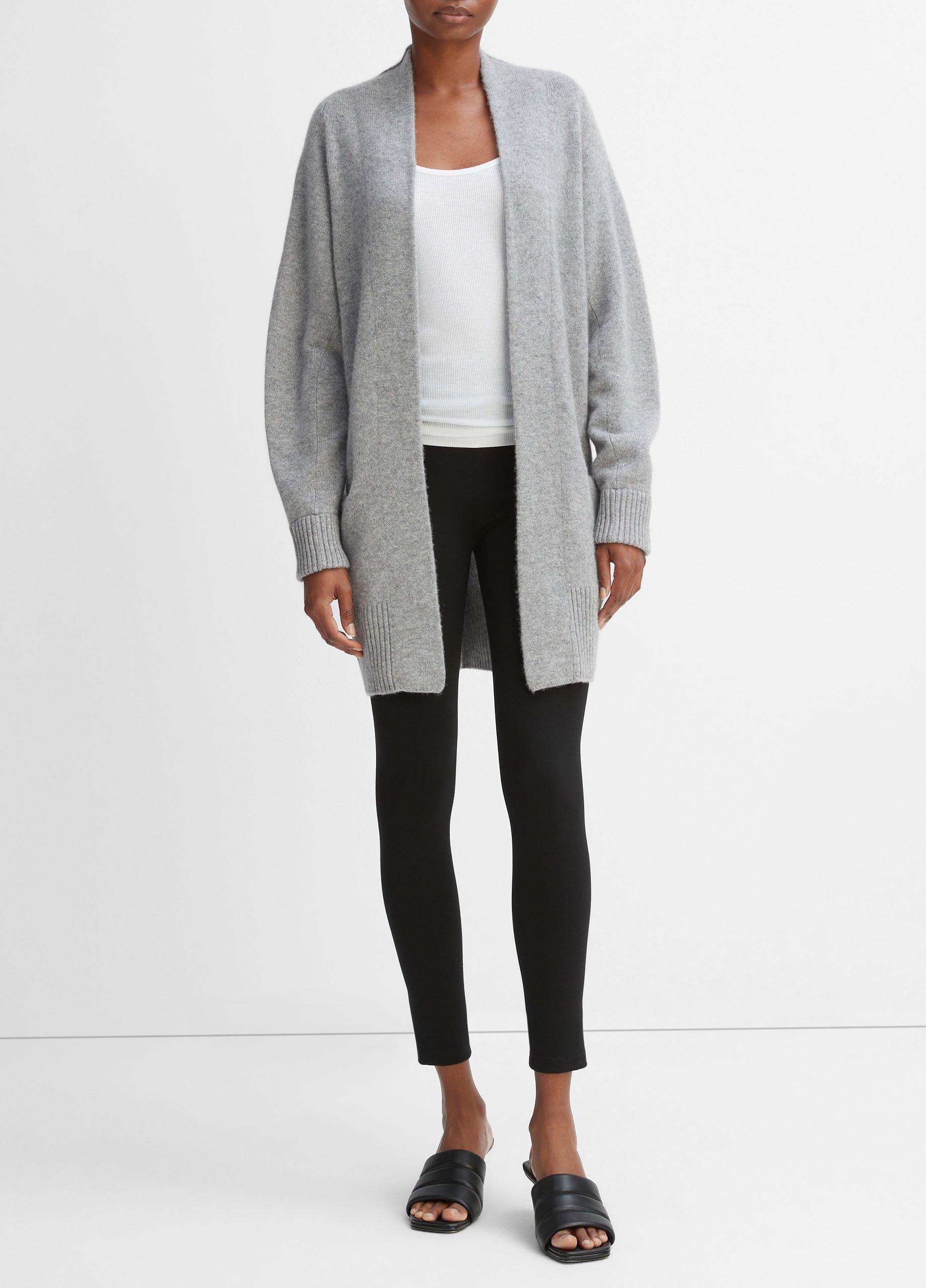 Cashmere Open-Front Cardigan Product Image