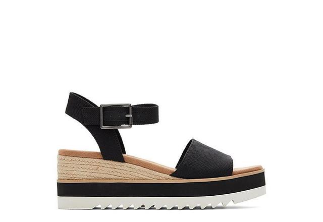 TOMS Diana Espadrille Platform Wedges Product Image