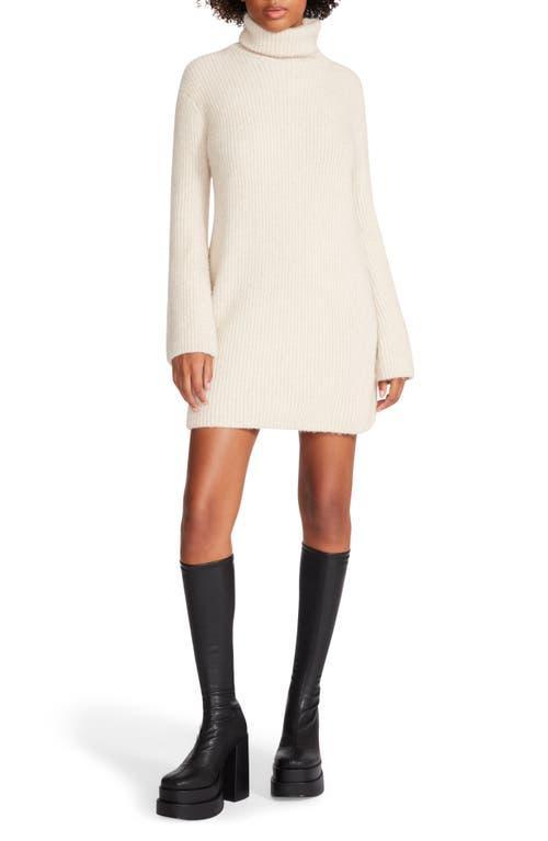 Steve Madden Womens Abbie Turtleneck Sweater Dress Product Image