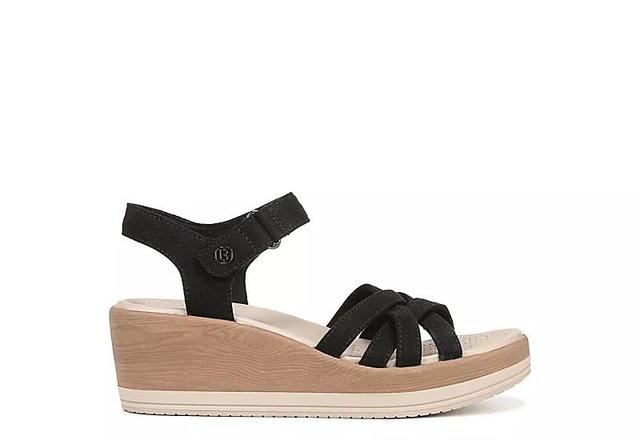 Bzees Rhythm Womens Strappy Wedge Sandals Product Image