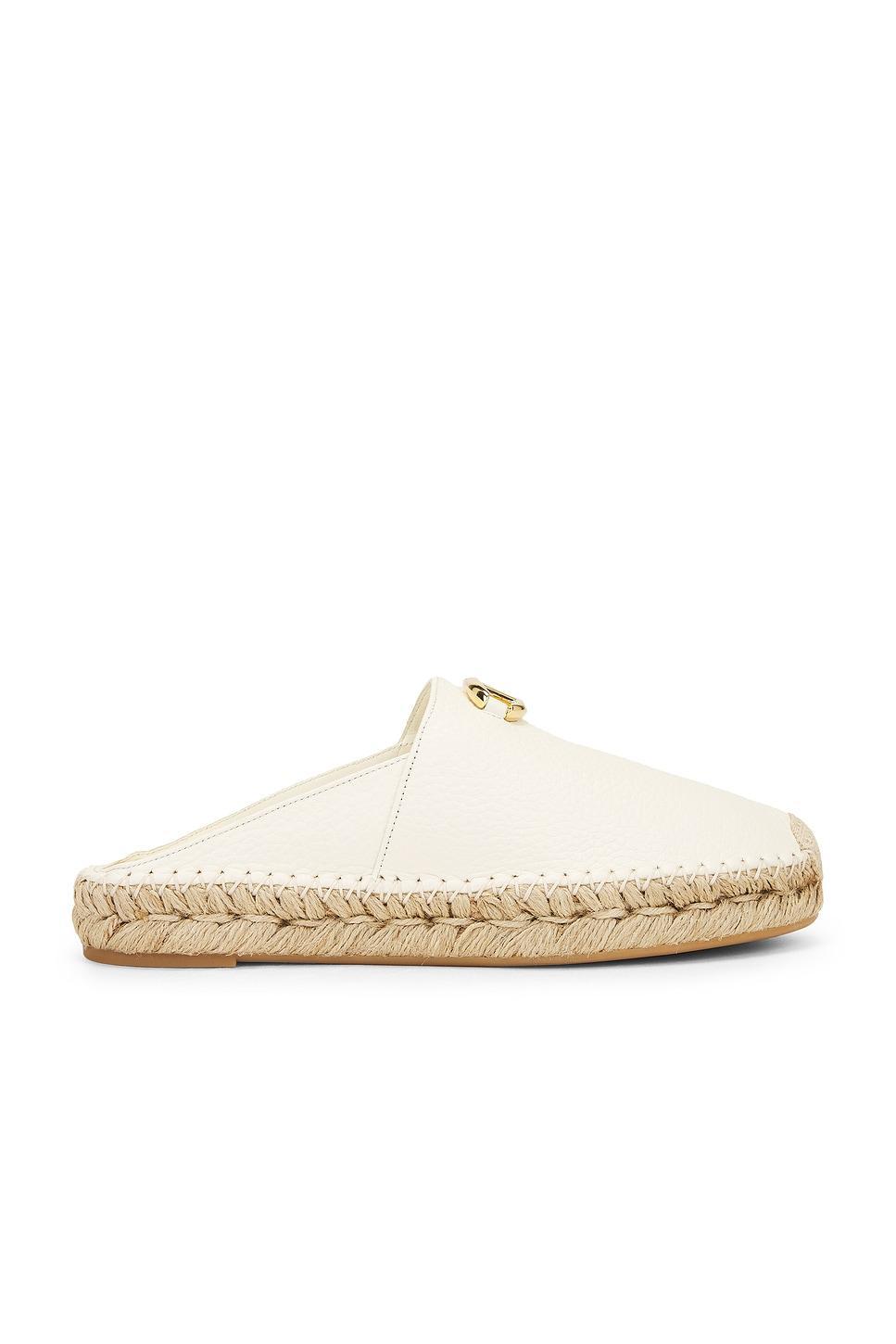 VALENTINO GARAVANI Vlogo Moon Mule In White Product Image