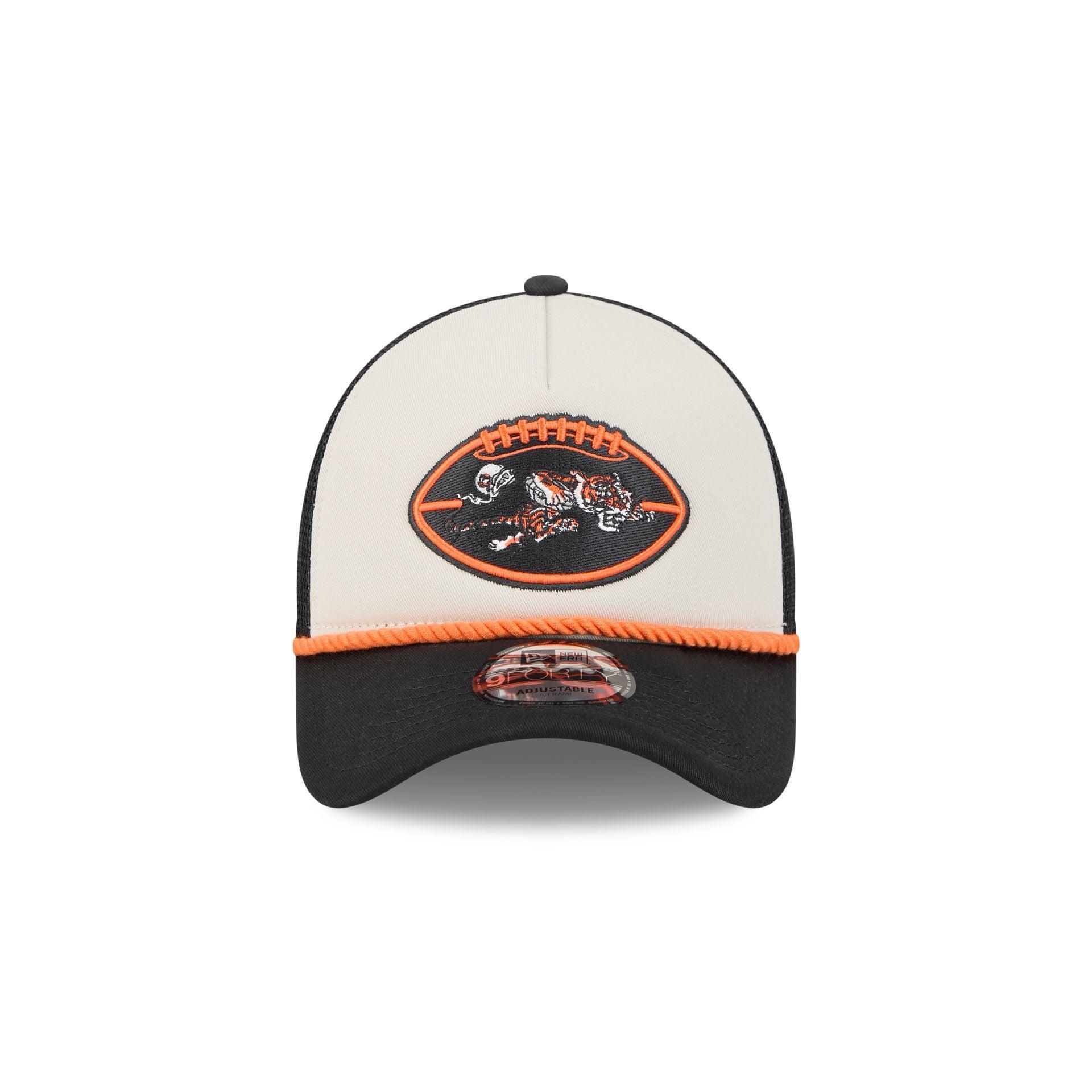 Cincinnati Bengals 2024 Historic Sideline 9FORTY A-Frame Snapback Hat Male Product Image