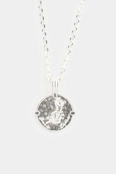 Deux Lions Jewelry Sterling Silver Zodiac Necklace Mens at Urban Outfitters Product Image