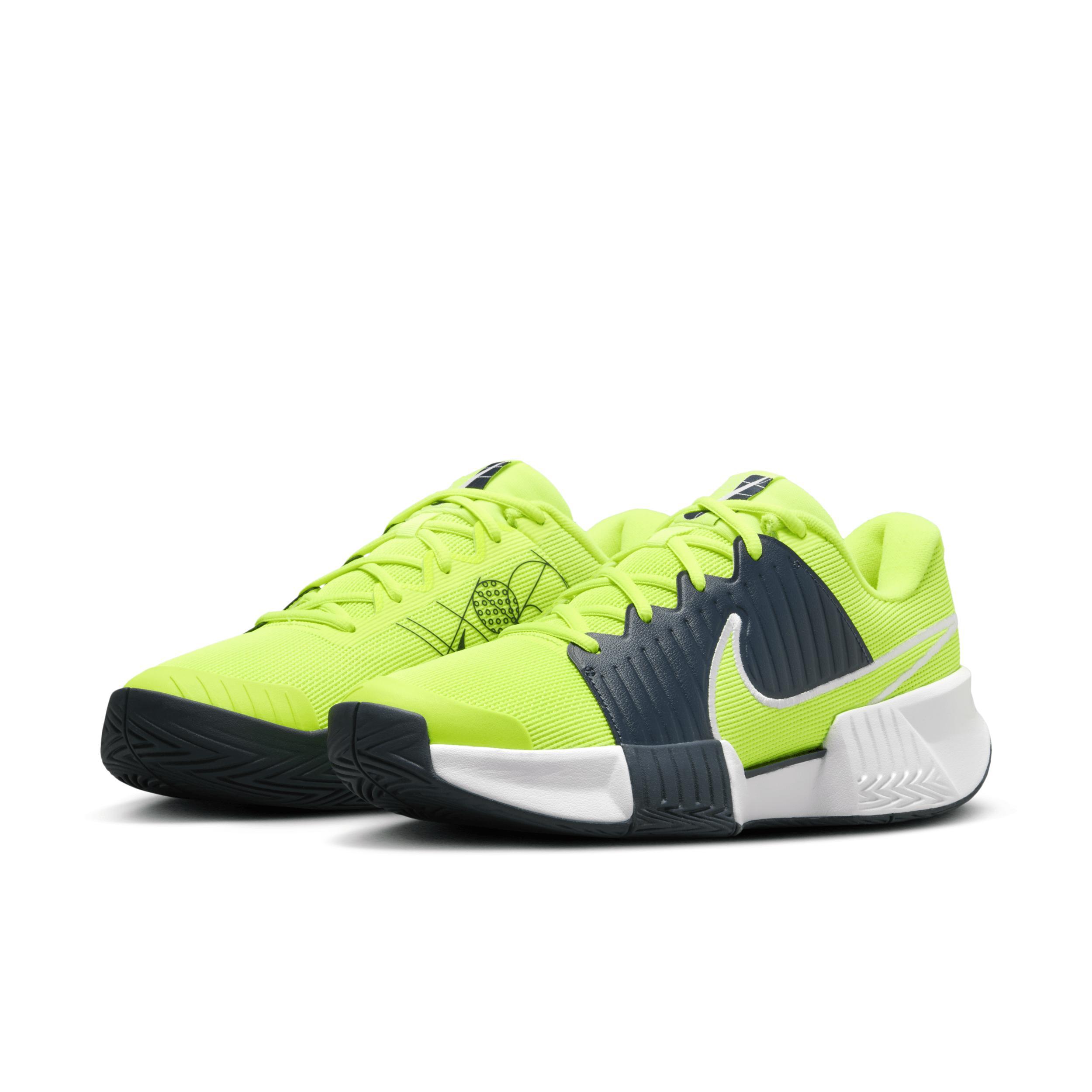 Nike Mens Nike Zoom Challenge - Mens Tennis Shoes Volt/Volt/Armory Navy Product Image