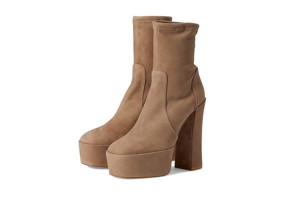 Stuart Weitzman Skyhigh 145 Platform Bootie (Cashmere) Women's Shoes product image