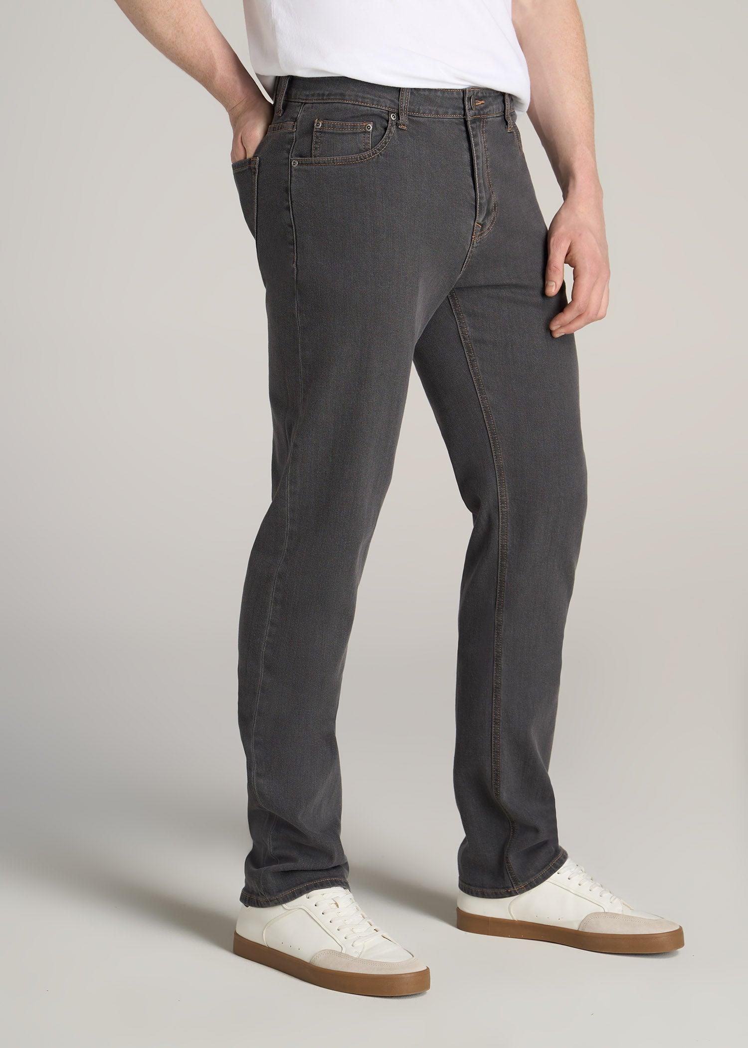 J1 STRAIGHT LEG Jeans for Tall Men in Grey Male Product Image