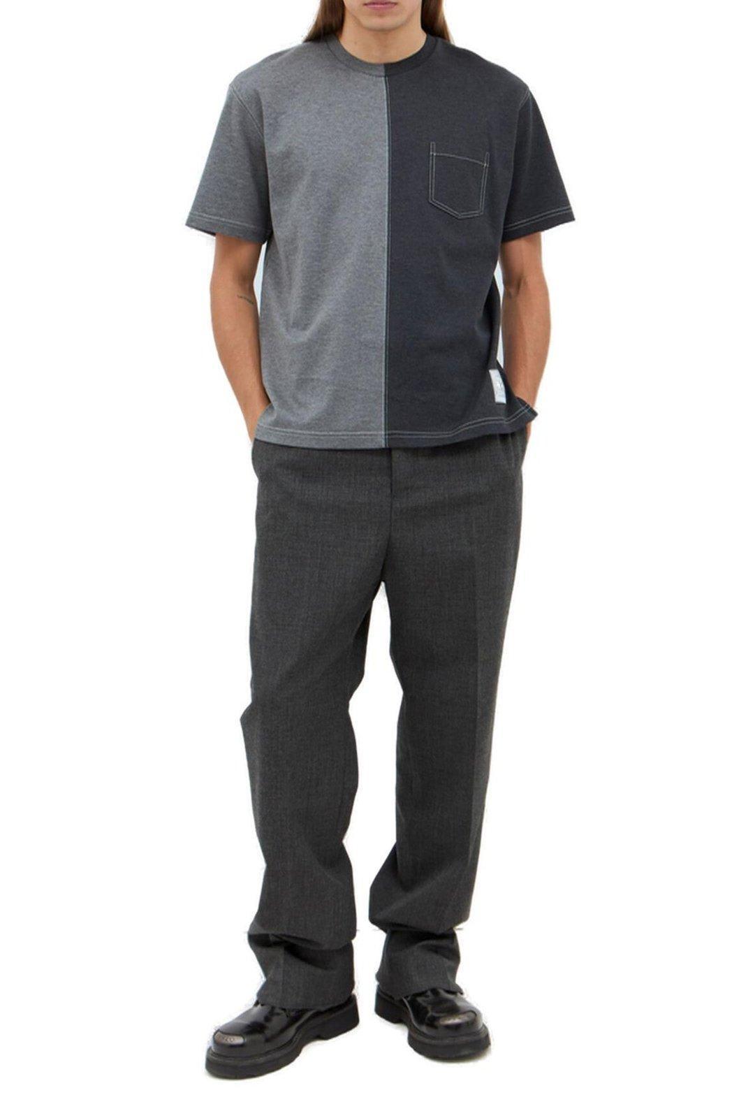 THOM BROWNE Tailored Wool Pants In Grey Product Image