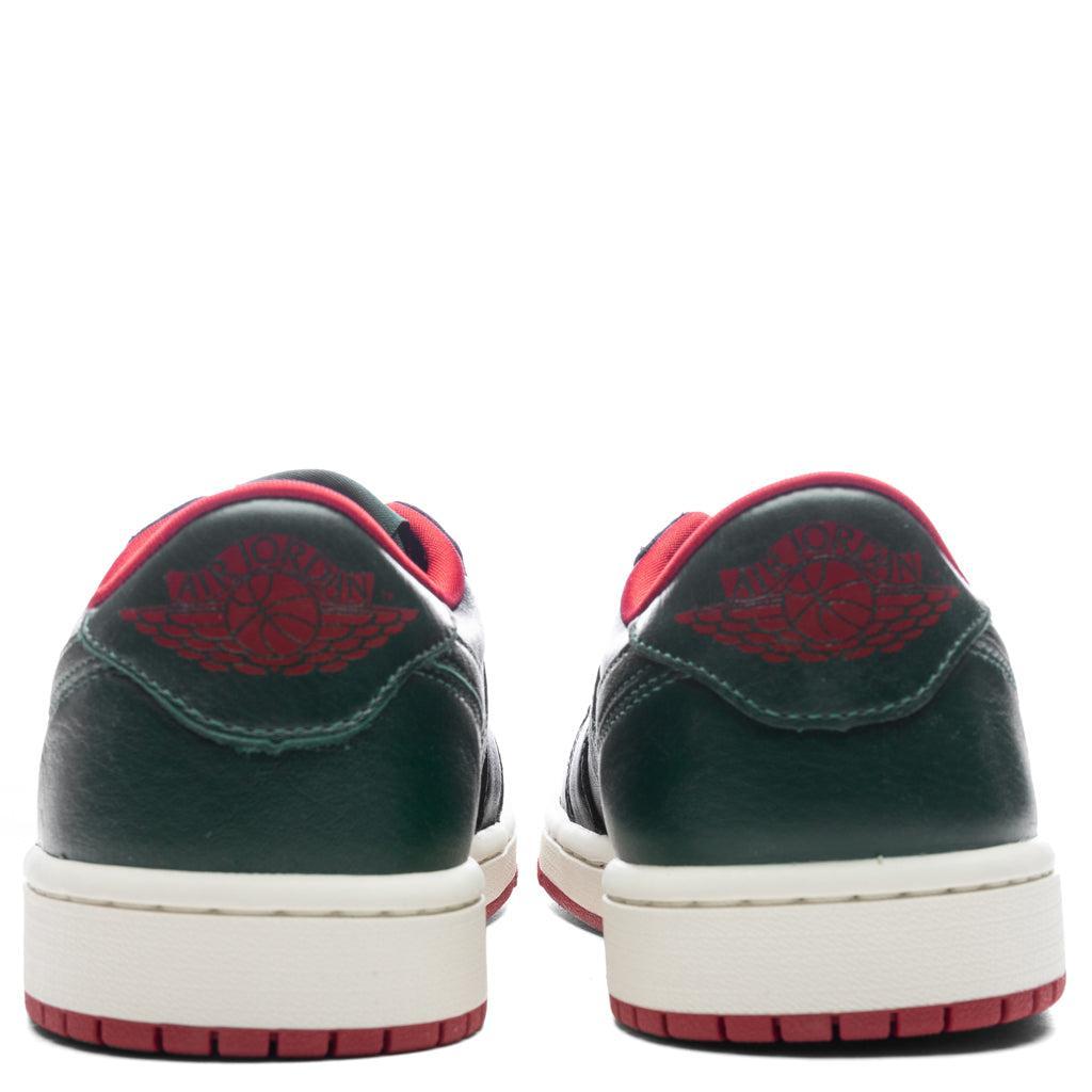 Air Jordan 1 Low OG Women's - Black/Gorge Green/Varsity Red Female Product Image