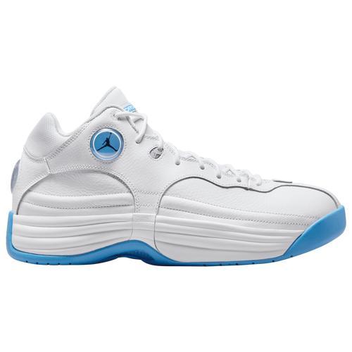 Jordan Mens Jordan Jumpman Team 1 - Mens Basketball Shoes White/Blue/Black Product Image