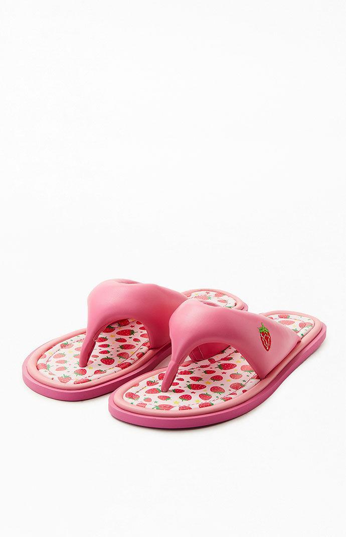 Daisy Street Women's Strawberry Sandals Product Image