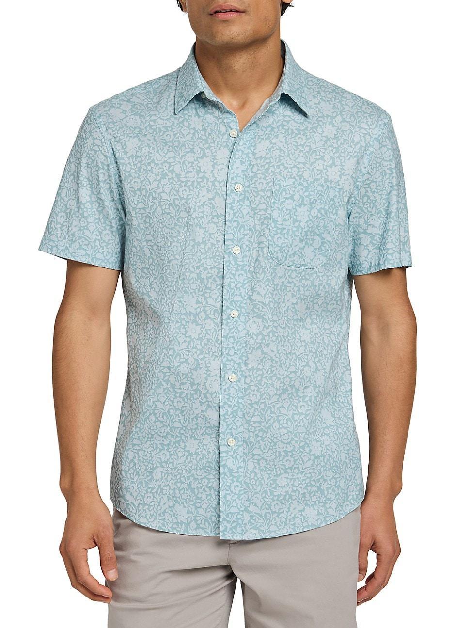 Mens Movement Polka Dot Short-Sleeve Shirt Product Image