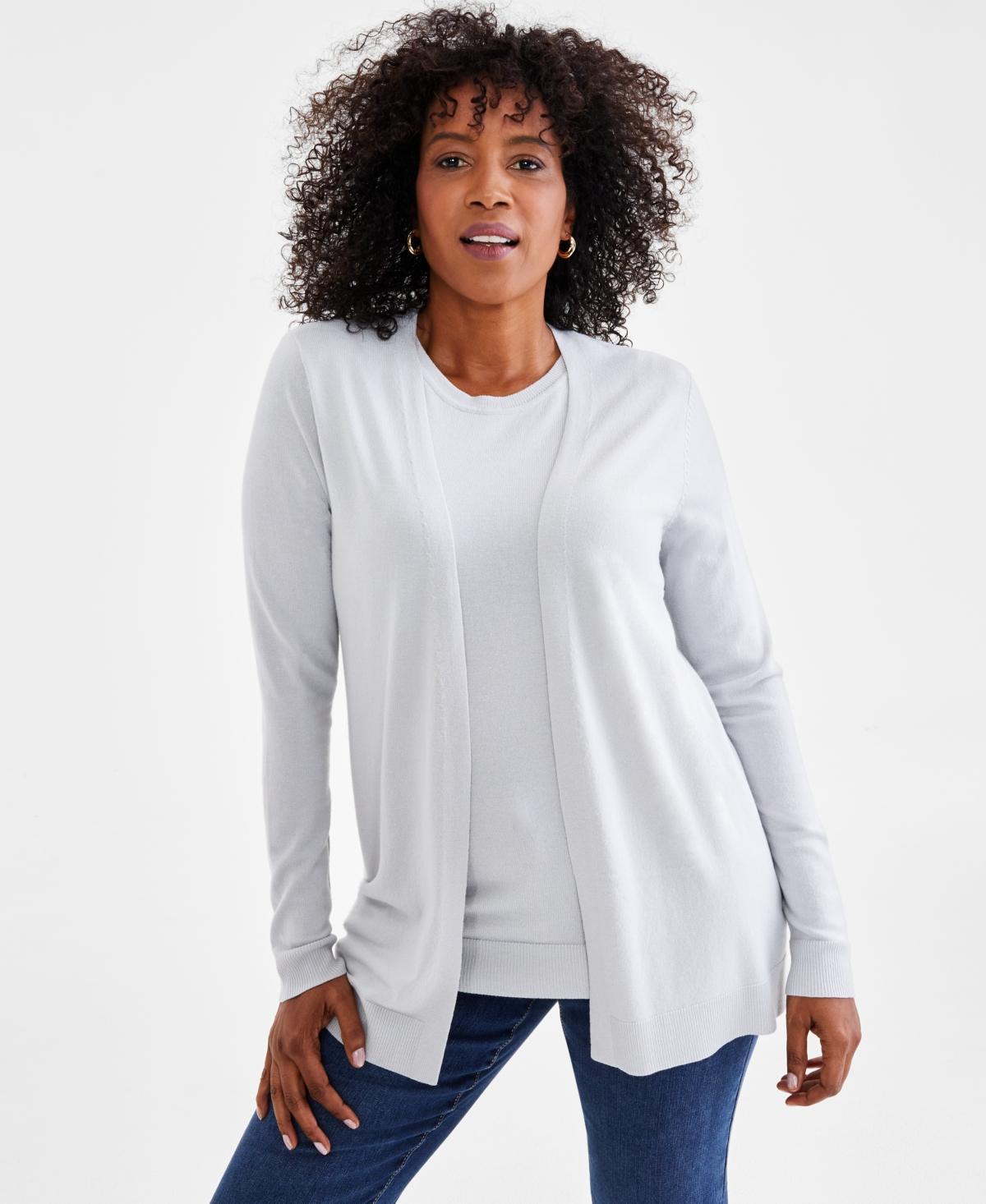 Style & Co Womens Open Front Cardigan Sweater, Created for Macys Product Image