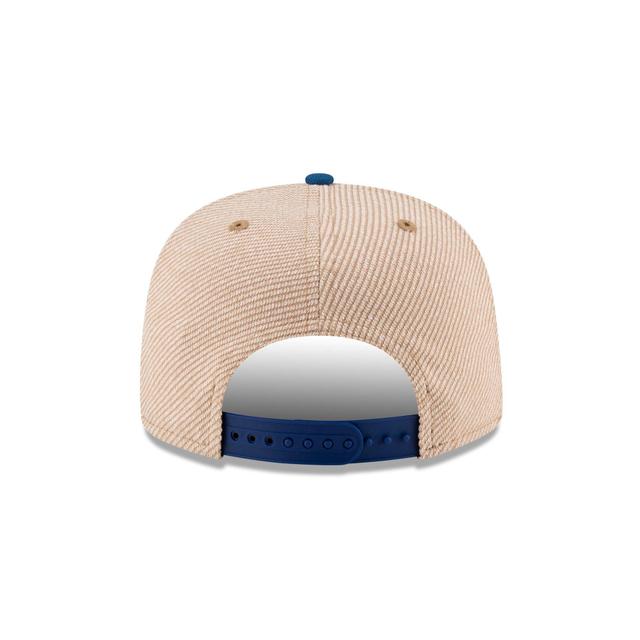 New York Knicks Terry Heather 9FIFTY A-Frame Snapback Hat Male Product Image