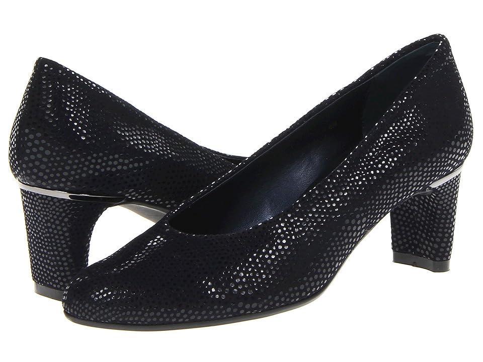 Vaneli Dayle (Navy E-Print) Women's 1-2 inch heel Shoes Product Image