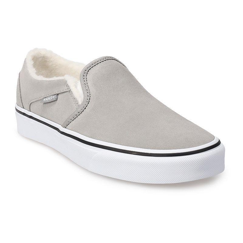 Vans Asher Womens Suede Slip-On Shoes Product Image