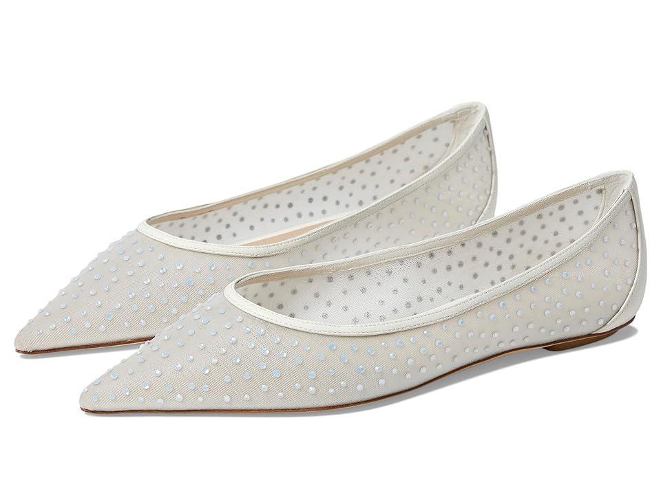 Stuart Weitzman Womens Emilia Embellished Mesh Flats Product Image