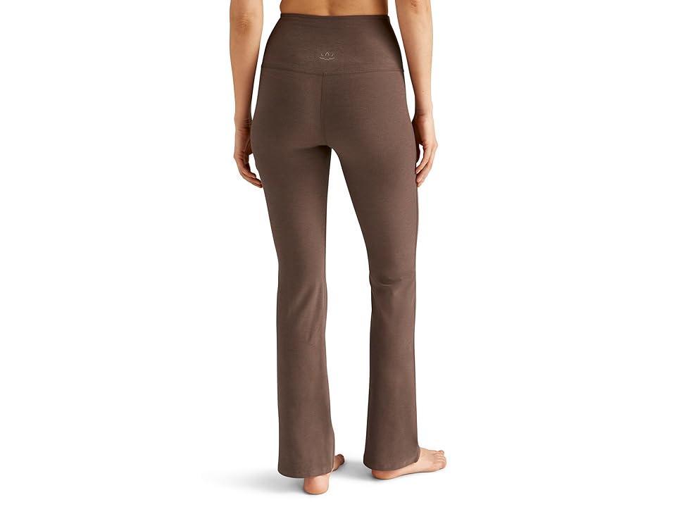 Beyond Yoga Spacedye High Waisted Practice Pants (Truffle Heather) Women's Casual Pants Product Image