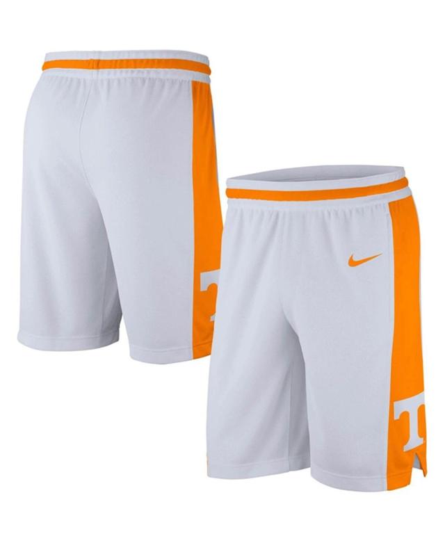 NIKE Men's  White Tennessee Volunteers Retro Replica Performance Basketball Shorts Product Image