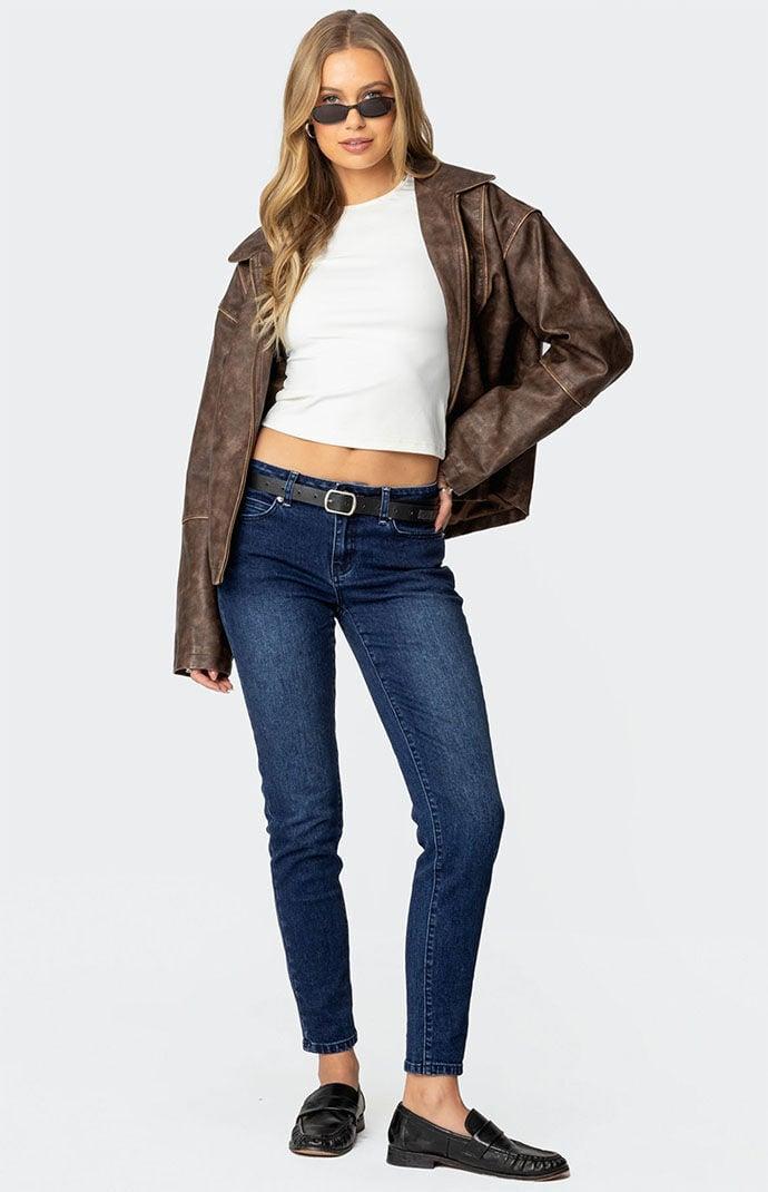 Edikted Women's Rosalia Skinny Jeans Product Image