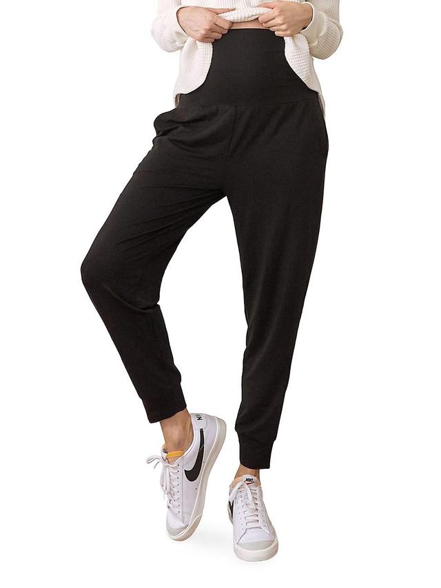 Womens The Over Under The Bump Maternity Easy Pants Product Image