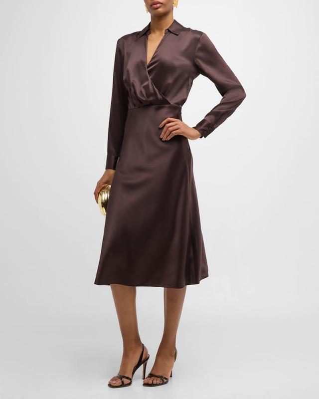 Otis Long-Sleeve Midi Dress Product Image