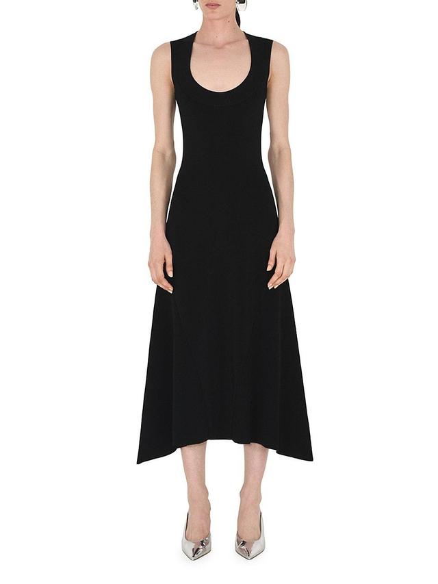 Womens Claudia Sleeveless Midi-Dress Product Image