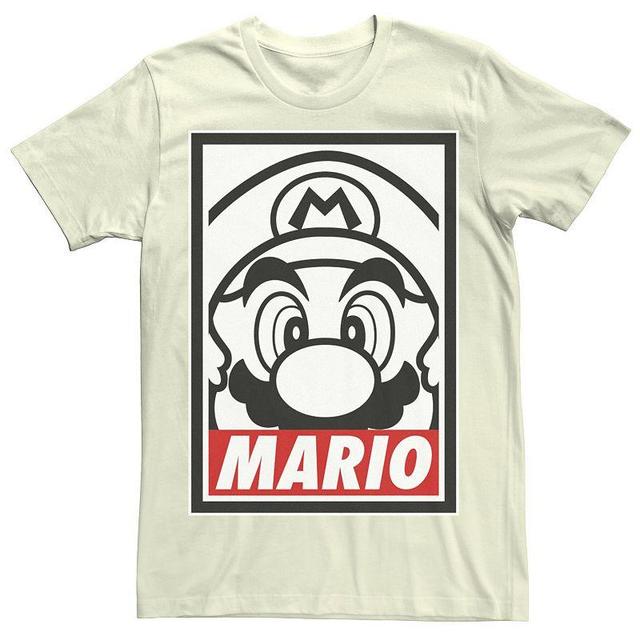 Mens Nintendo Super Mario Streetwear Sticker Graphic Tee Product Image