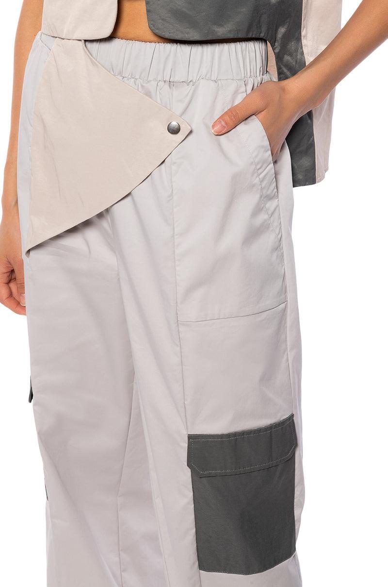 CHARLEE ASYMMETRICAL UTILITY PANT Product Image