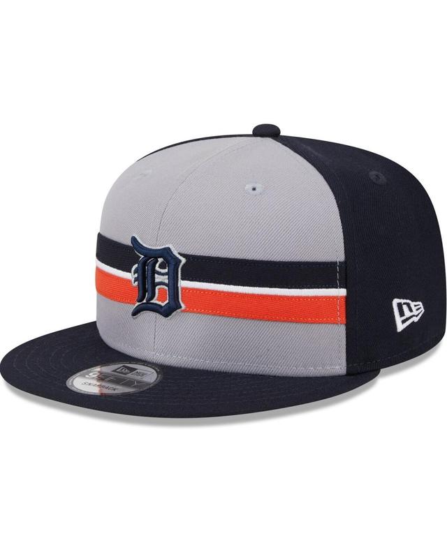 Mens New Era Gray Detroit Tigers 2024 Batting Practice 9FIFTY Snapback Hat Product Image