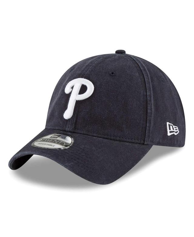 Mens New Era Philadelphia Phillies Fashion Core Classic 9TWENTY Adjustable Hat, Blue Product Image