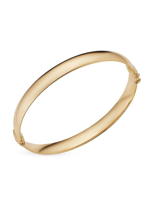 Womens 14K Yellow Gold The One Statement Bangle Product Image