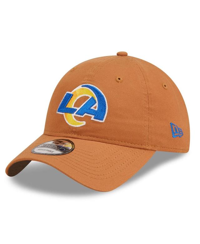 Mens New Era Brown Los Angeles Rams Core Classic 2.0 9TWENTY Adjustable Hat Product Image