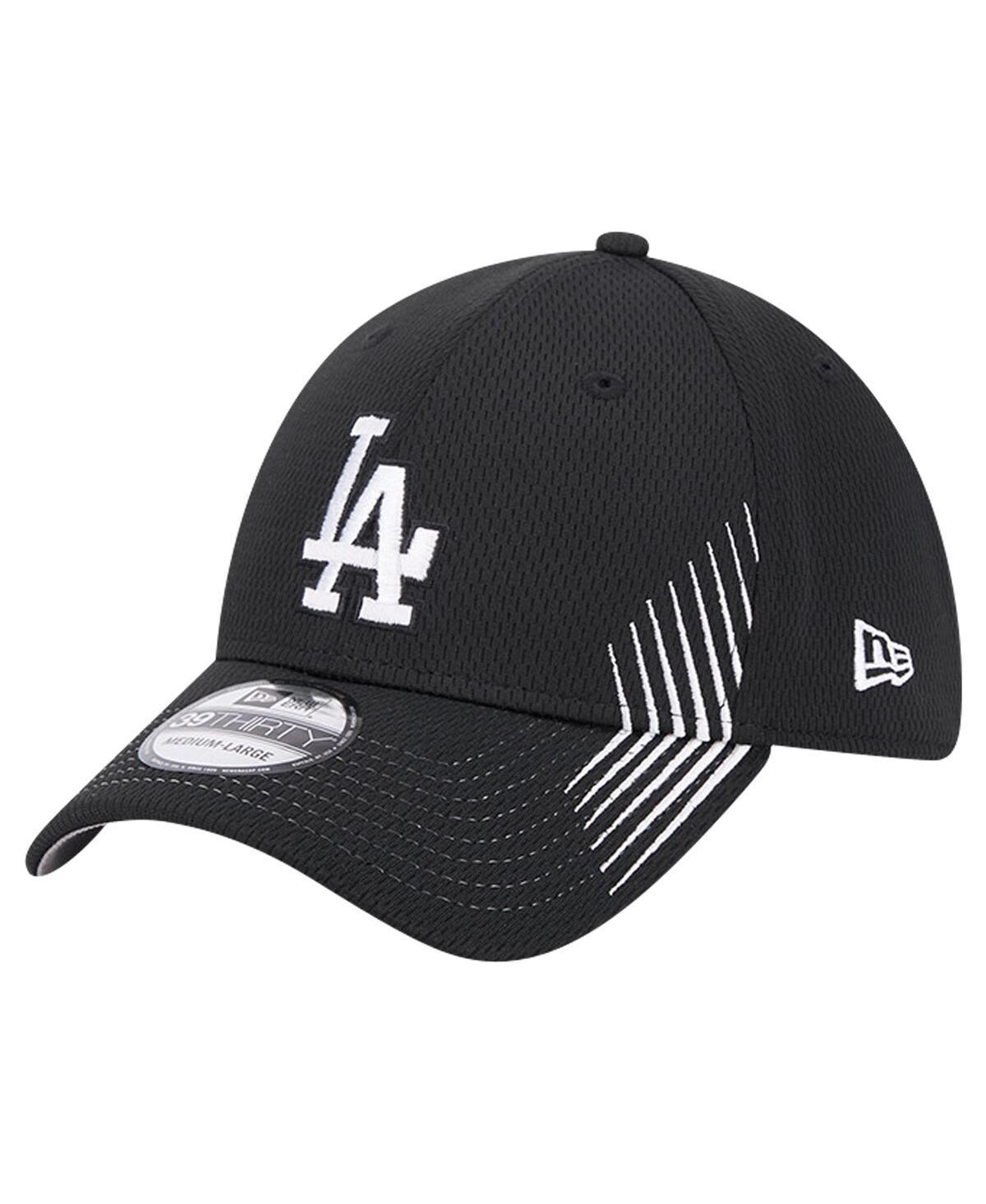 Mens New Era Los Angeles Dodgers Active Dash Mark 39THIRTY Flex Hat Product Image