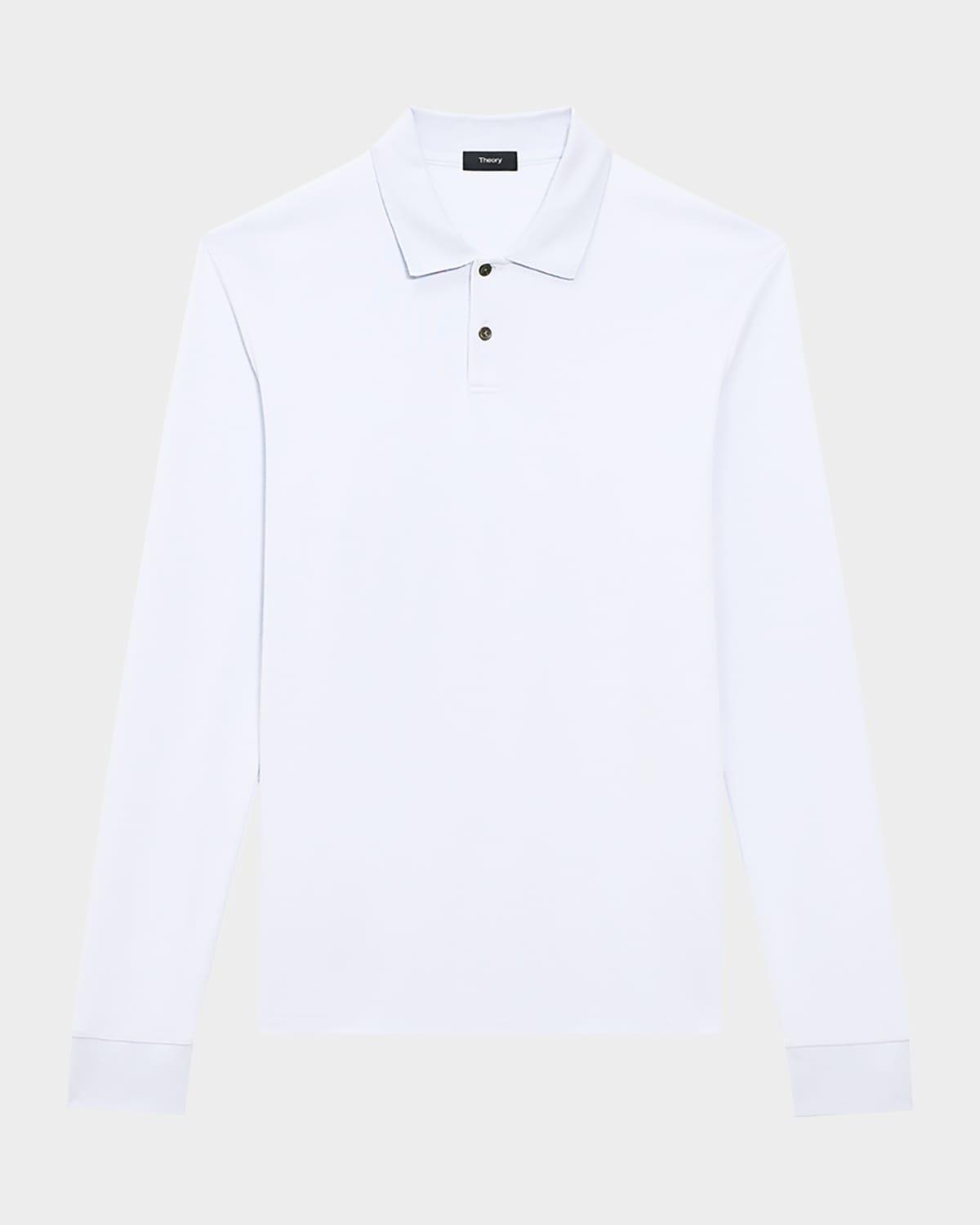 Mens Goris Long-Sleeve Polo Shirt Product Image