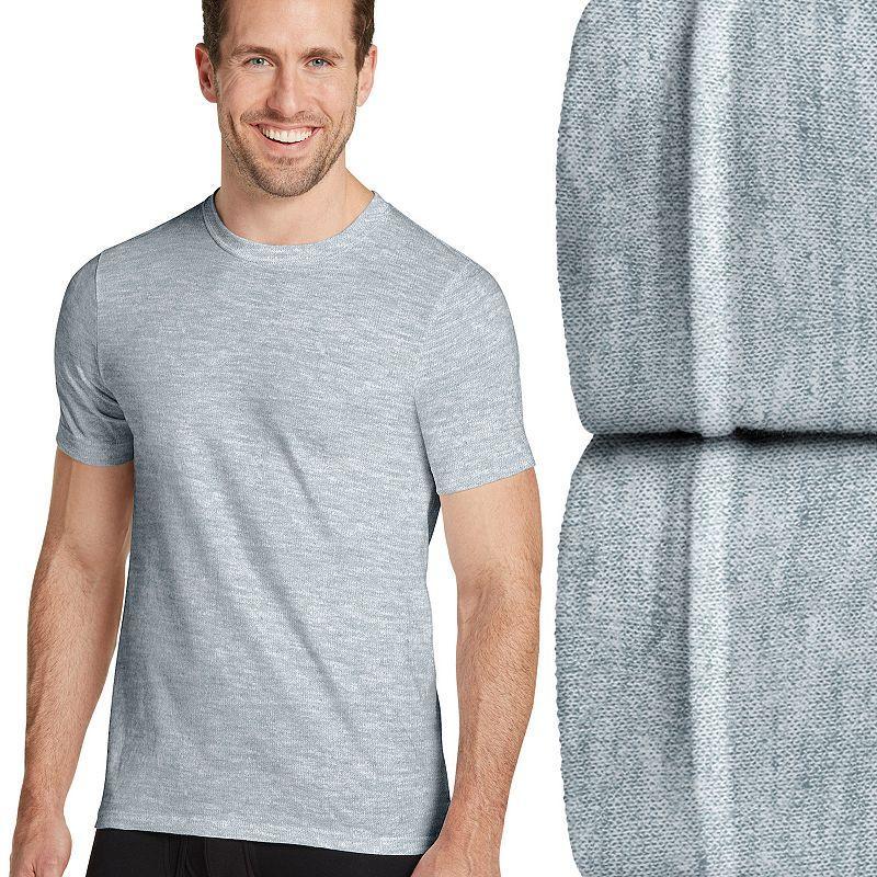 Big & Tall Jockey 2-pack Classic Crewneck Tees, Mens Gray Grey Product Image