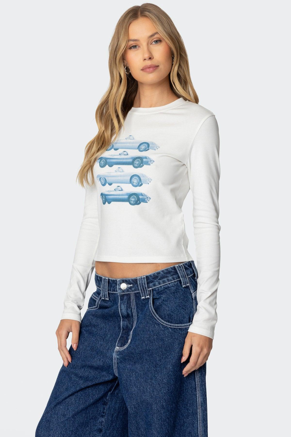 Car Club Long Sleeve T Shirt Product Image