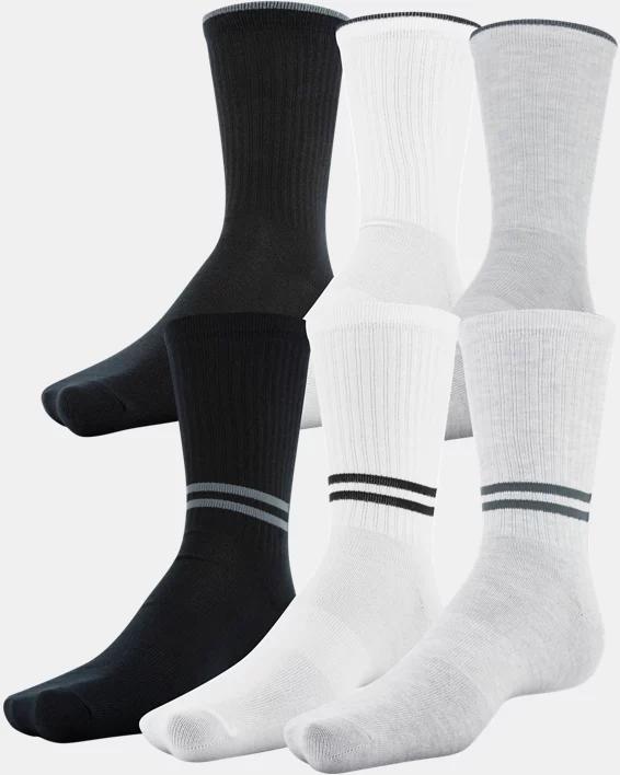 Men's UA Essential Crew Socks 6-Pack Product Image