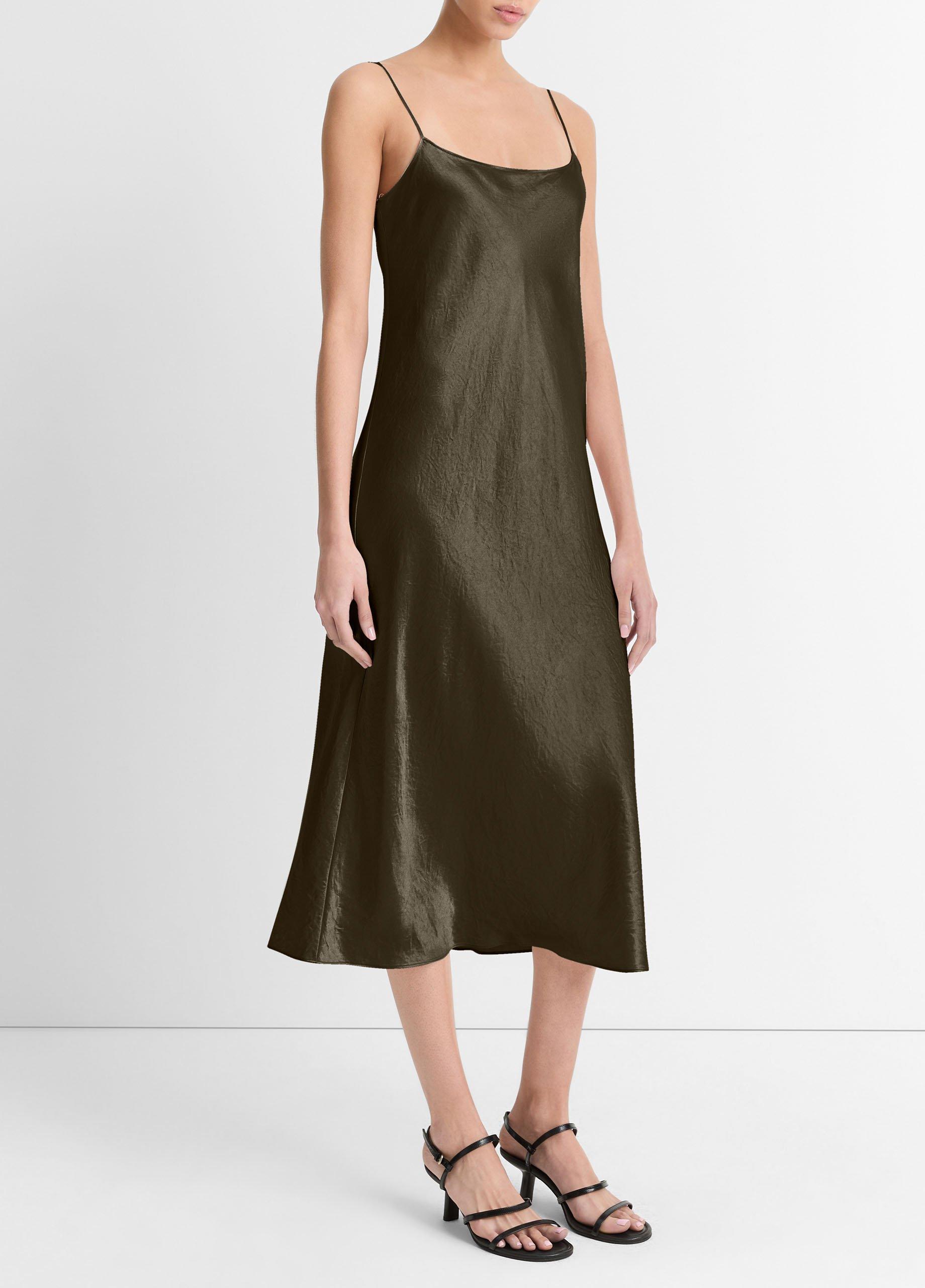 Satin Slip Dress Product Image