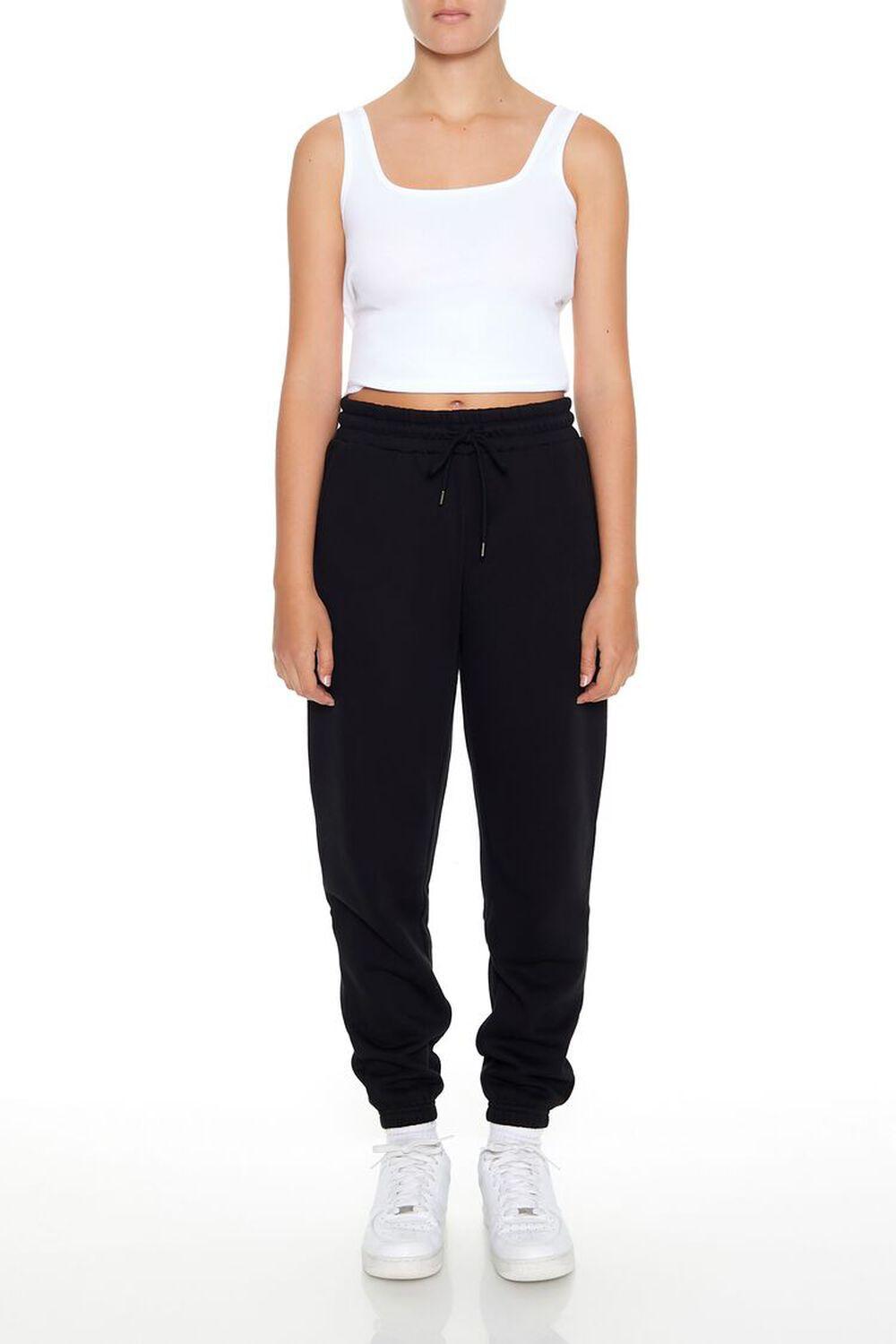 Fleece Drawstring Joggers | Forever 21 Product Image