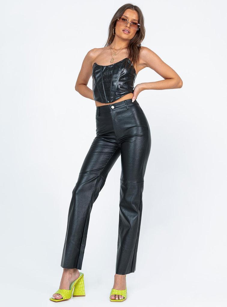 Macey Pants Black Tall Product Image