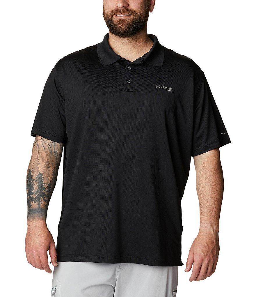 Columbia PFG Big & Tall Low Drag Offshore Short Sleeve Polo Shirt Product Image