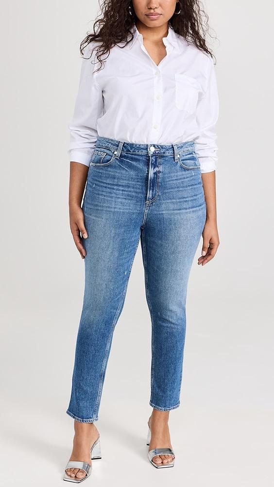 PAIGE High Rise Sarah Slim Jeans | Shopbop Product Image