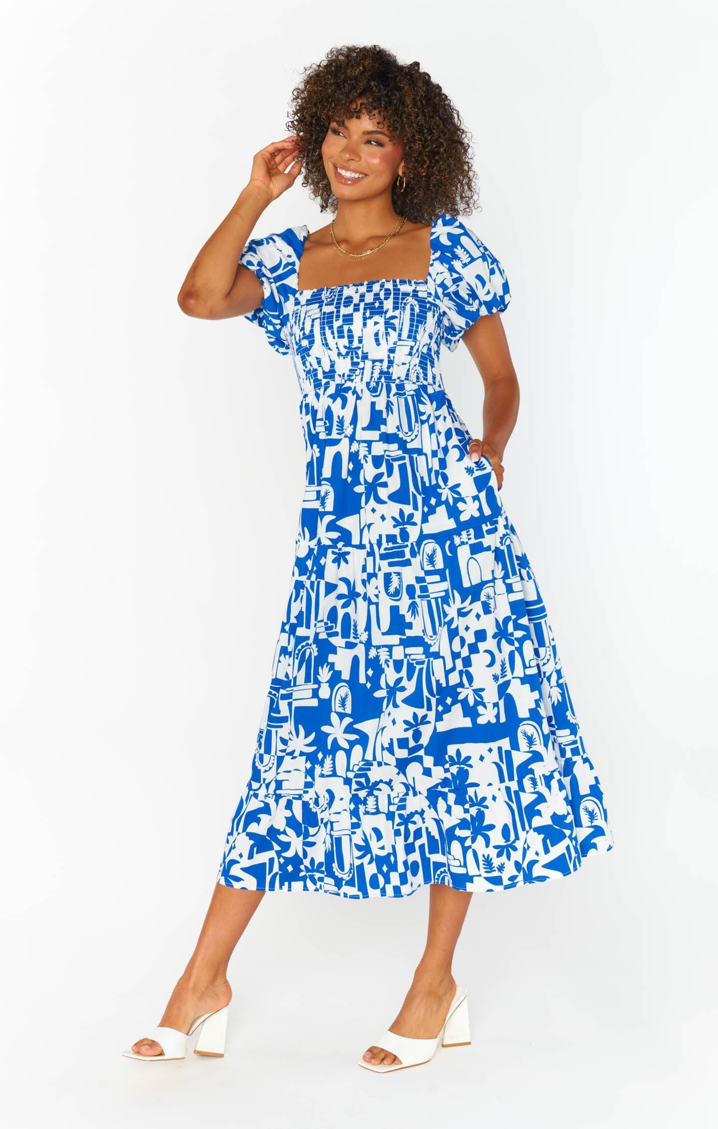 Afternoon Tea Dress ~ Santorini Escape Product Image