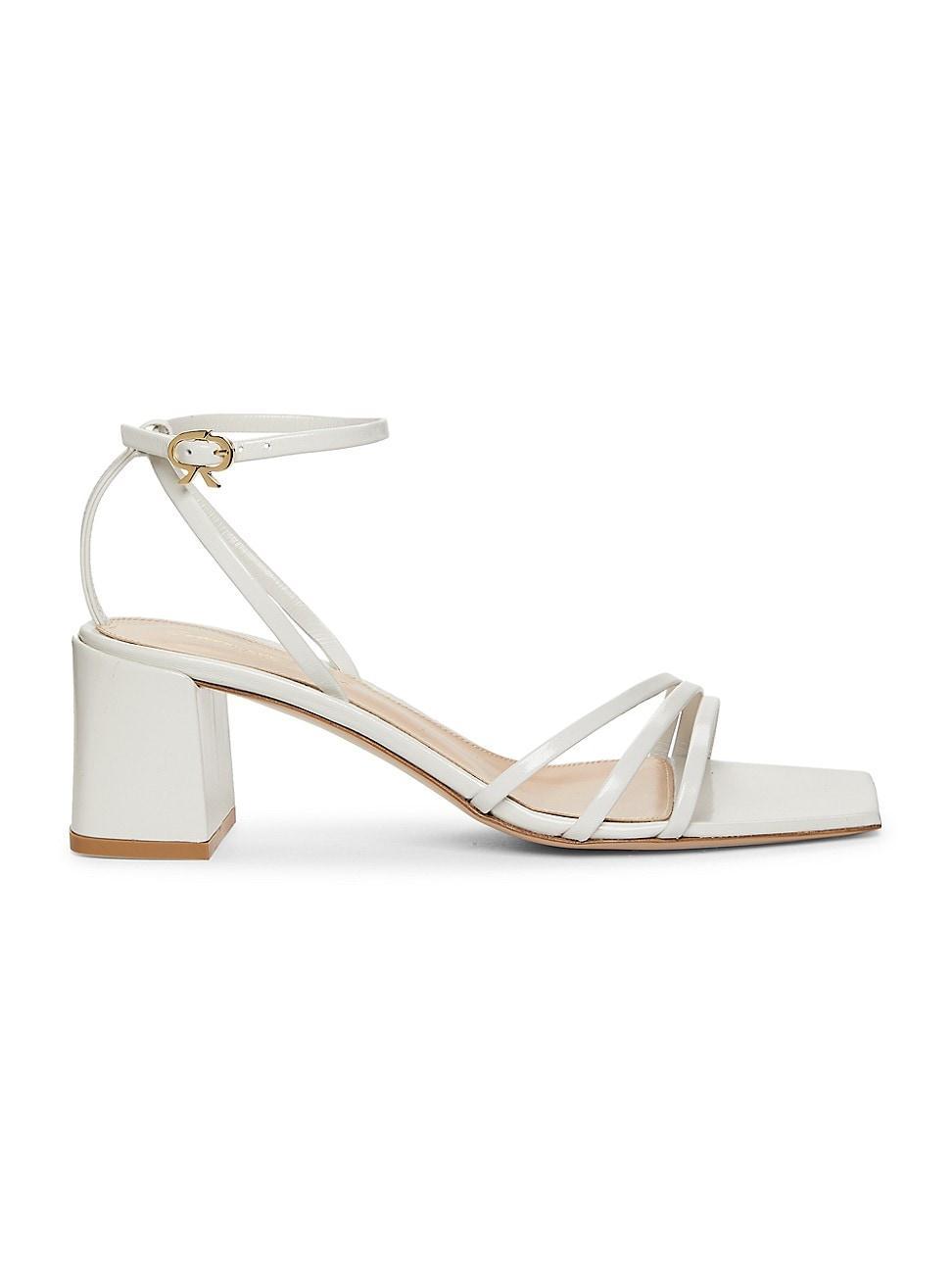 Leather Ankle-Strap Sandals Product Image