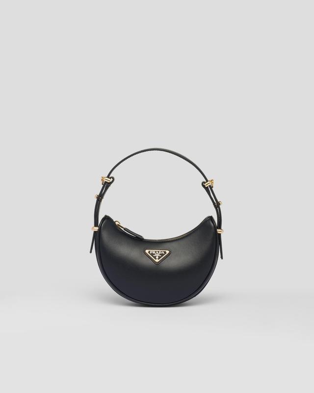 Prada Arqué leather mini shoulder bag Product Image