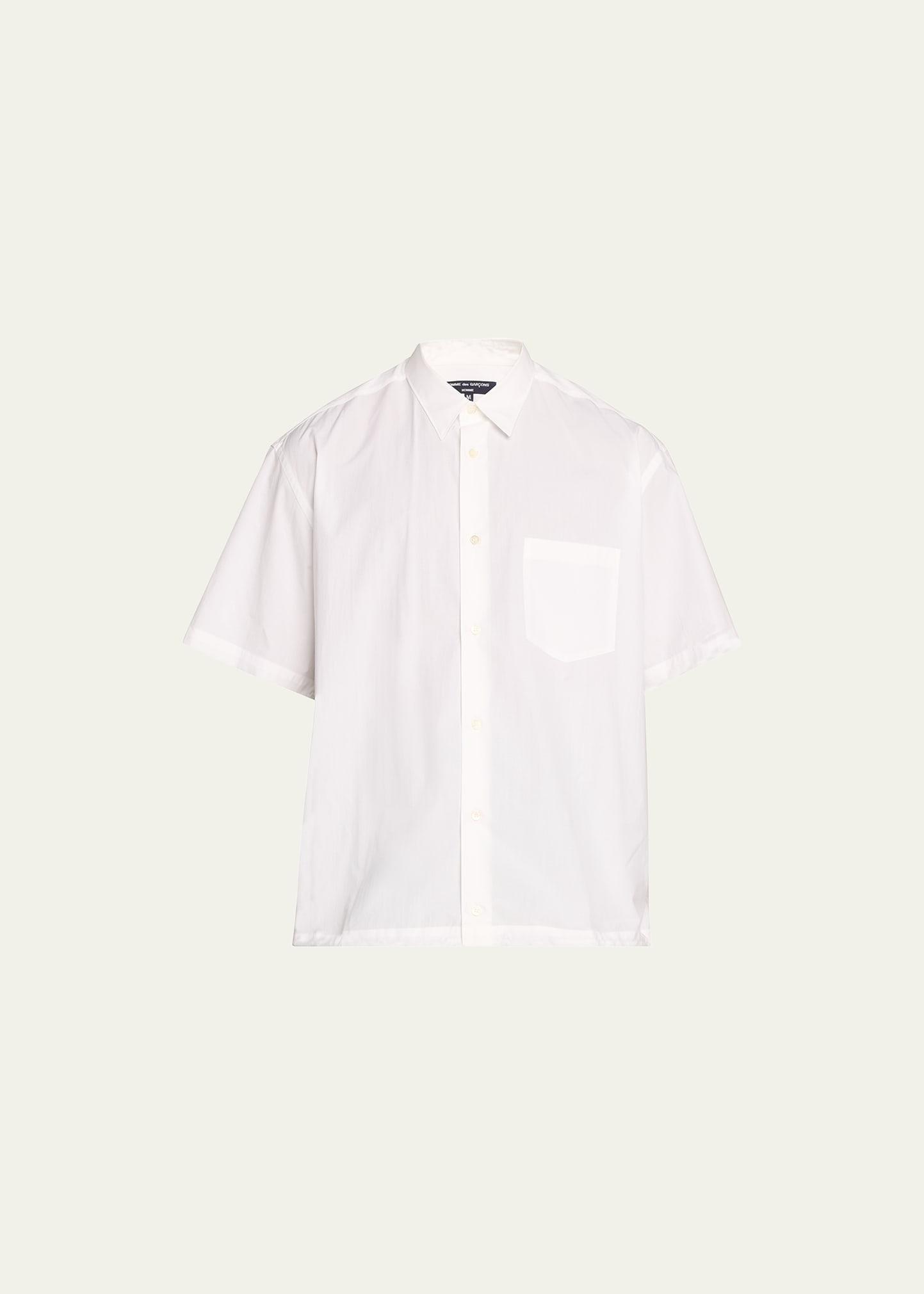 Mens Boxy Poplin Sport Shirt Product Image