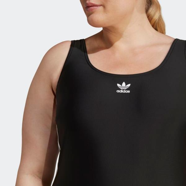 Adicolor 3-Stripes Swimsuit (Plus Size) Product Image