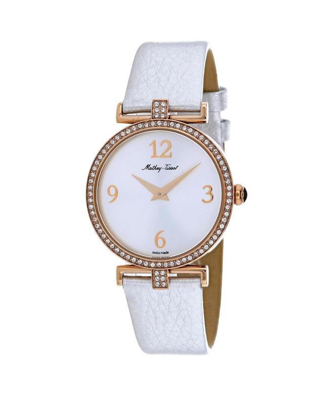 Mathey Tissot Womens Gaia Silver Dial Watch - D587QPI Product Image