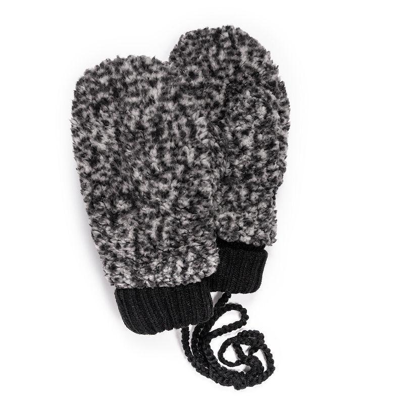 Womens MUK LUKS High Pile Fleece Mittens Product Image