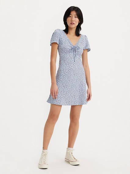 Delaney Short Sleeve Mini Dress Product Image